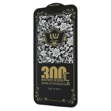 Защитное стекло WEADDU 300C ESD для Apple iPhone Xr (4D) (Black)