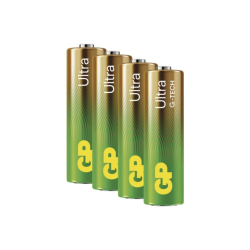 Батарейка GP Ultra Alkaline LR6 AA 1.5V (4шт)