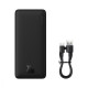 Повербанк Baseus Airpow 20W Cable USB to Type-C 30см (10000 mAh) (Black)