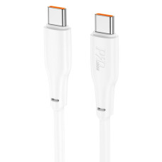 Кабель Hoco X93 Type-C – Type-C Force (1 м · 100W · 5A) (White)