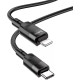 Кабель Hoco U106 Type-C – Lightning (1.2 м · 20W · 2.4A) (Black)