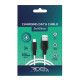 Кабель Ridea RC-M124 Soft USB-A – Type-C (1 м · 15W · 3A) (Black/White)