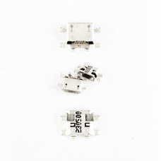 Роз'єм зарядки для Motorola XT1053 Moto X 5 pin (6 кріплень) (контакти посередині) (Micro USB) без шлейфа