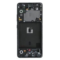 Дисплей для Samsung A516 Galaxy A51 (5G) (2020) з тачскріном в рамці (Black) (Original)