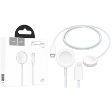 Бездротовий зарядний пристрій Hoco CW39C для Apple Watch USB-C 1.2м (White)