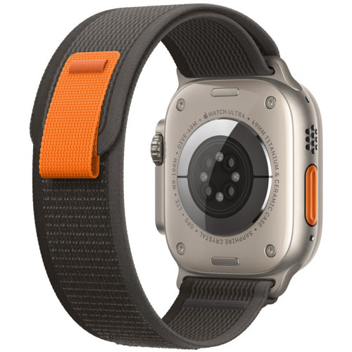 Ремінець для Apple Watch 42/44/45/49 мм Trail Loop (Black/Gray)