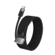 Кабель Hoco U141 Magnetic Type-C to Magnetic 3 (1.8 м · 7A) (Black)