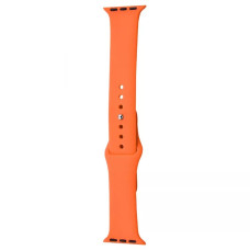 Ремешок для Apple Watch 42/44/45/49 мм Band Silicone, 2 шт (Orange)