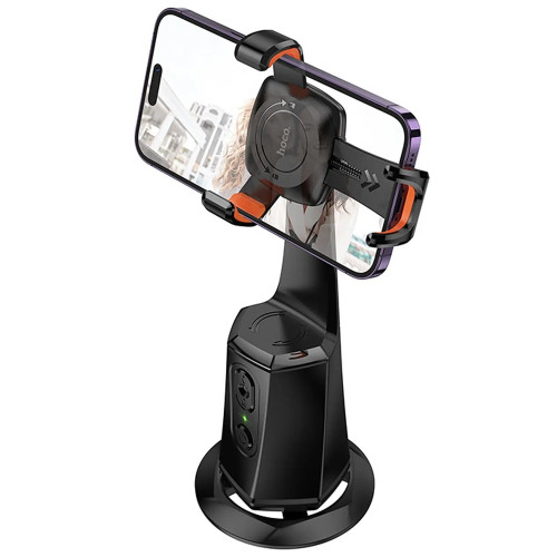 Стабилизатор для телефона Hoco K26 Smart с трекером движения (Black)
