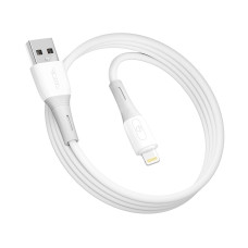 Кабель Ridea RC-SI35 SiliconePro USB-A – Lightning (1 м · 12W · 2.4A) (White)