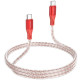 Кабель Borofone BX96 Type-C – Type-C (1 м · 60W · 3A) (Red)