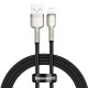 Кабель Baseus Cafule Metal USB-A – Lightning (1 м · 20W · 2.4A) (CALJK-A01) (Black)