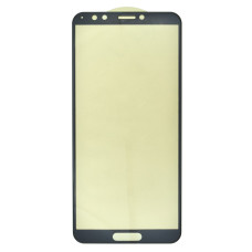 Захисне скло PRIME для Huawei Y7 (2018) (Full Glue) (0.3 мм, 4D) (Black)