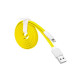Кабель Hoco UPL18 Waffle USB-A – Lightning (1.2 м · 10.5W · 2.1A) (Yellow)