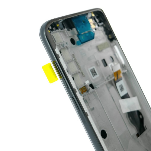 Дисплей для Motorola XT2041 Moto G8 Power з тачскріном в рамці (Black) (Original)