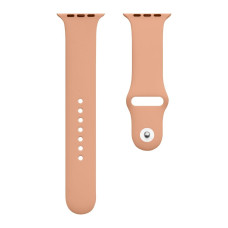 Ремешок для Apple Watch 42/44/45/49 мм Band Silicone (Peach)