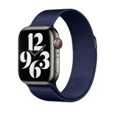 Ремешок Hoco WA03 для Apple Watch 38/40/41 мм Milanese Loop Design (Blue)
