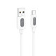 Кабель Borofone BX114 Structure USB-A – Micro-USB (1 м · 12W · 2.4A) (White)