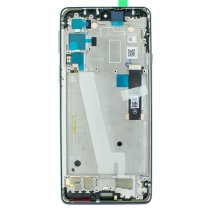 Дисплей для Motorola XT2143 Moto Edge 20 с тачскрином в рамке (Gray) (Original)