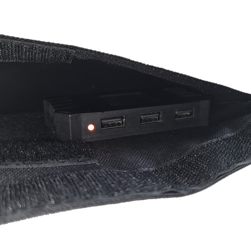 Портативна сонячна панель JS-SUS014-01 14 Вт (Black)