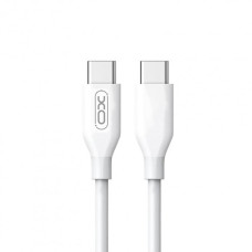 Кабель XO NB124 Type-C – Type-C (1 м · 40W · 4.5A) (White)