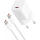 Сетевое зарядное устройство Baseus GaN5 Mini USB-C (30W · 3A) с кабелем Type-C – Type-C 100W (P10110902) (White)