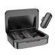 Беспроводной петличный микрофон Hoco DI56 Twin Lightning (Black)