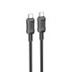 Кабель Hoco X94 Type-C – Type-C (1 м · 60W · 3A) (Black)