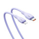 Кабель Baseus Pudding Series Type-C – Lightning (1.2 м · 20W) (Purple)