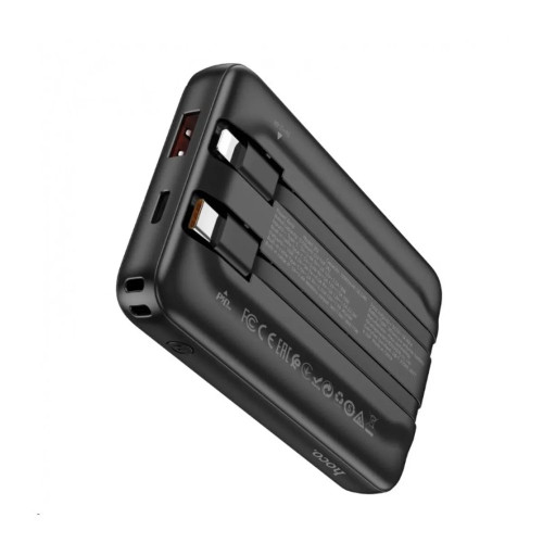 Повербанк Hoco J92 Magnetic QC+PD 20W Wireless Charger (10000 mAh) (Black)