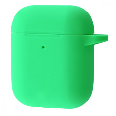 Чехол для AirPods 1/2 Silicone Case New (Green)