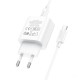 Сетевое зарядное устройство Hoco C76A Pro USB-C (30W · 3A) с кабелем Type-C – Type-C (White)