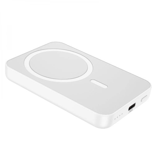 Повербанк Hoco J109 Magnetic PD20W Easy Wireless Fast Charging (5000 mAh) (White)