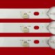 Пряма підсвітка для телевізора Digma 43″ R72-43D04-018-10 (3 планки по 828 мм, 8 LED, лінза 15,5 мм, 3 В)