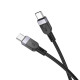 Кабель Hoco X109 Type-C – Type-C (1 м · 60W · 3A) (Black)