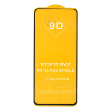 Защитное стекло в тех упаковке для Realme 9 (4G) (Full Glue) (0.3 мм, 2.5D) (Black)