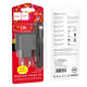 Сетевое зарядное устройство Hoco CS11A USB-A (10.5W · 2.1A) с кабелем USB-A – Lightning (Black)