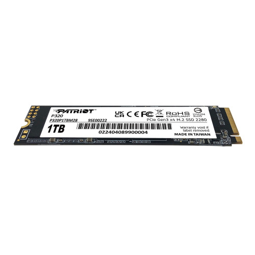SSD-накопичувач Patriot P320 1TB M.2 2280 NVMe