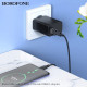Перехідник OTG Borofone BV18 USB-A 2.0 – Type-C (Black)