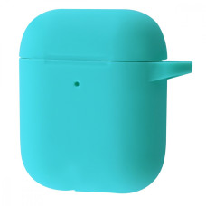 Чехол для AirPods 1/2 Silicone Case New (Turquoise)