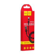 Кабель Hoco X26 USB-A – Lightning (1 м · 10W · 2A) (Black/Red)