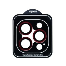 Защитное стекло камеры GERMES для Apple iPhone 13 Pro (Red)
