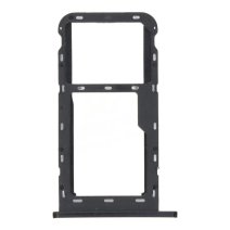 Держатель SIM-карты и карты памяти для ZTE Blade A5 (2020) (версия на 2×SIM) (Black)