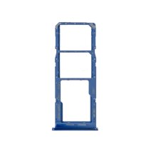 Держатель SIM-карты и карты памяти для Samsung M325 Galaxy M32 (2021) (версия на 2×SIM) (Blue)