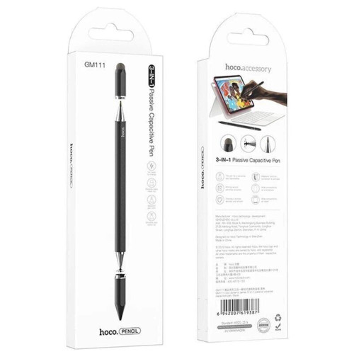 Стилус Hoco GM111 Cool dynamic series black