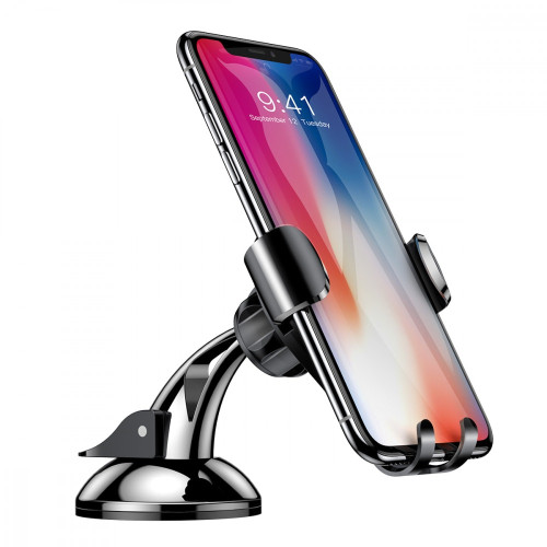 Автодержатель Baseus Osculum Type Gravity Car Mount (Black)
