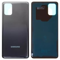 Задняя крышка для Samsung M317 Galaxy M31s (2020) (Black) со стеклом камеры