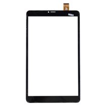 Сенсорное стекло для Nomi Ultra4 LTE Pro (универсальное №519) (Размер 148x253 мм) 51 pin (Black) (С вырезом под динамик) (version 4)