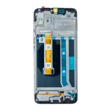 Дисплей для Oppo A15s с тачскрином в рамке (Black) (Original PRC)
