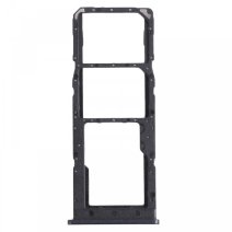 Держатель SIM-карты и карты памяти для Samsung M127 Galaxy M12 (2021) (версия на 2×SIM) (Black)